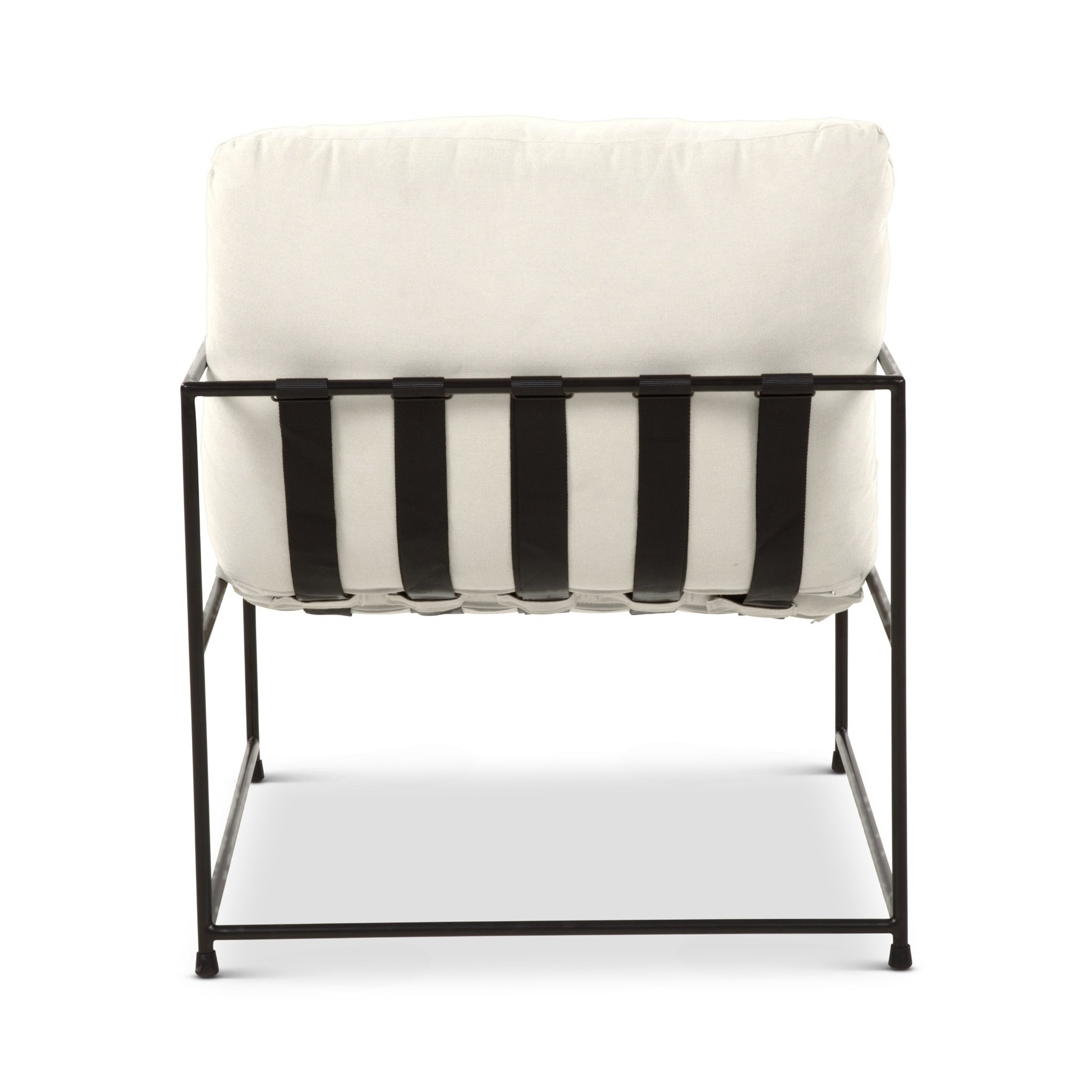 Trent Accent Chair Washed White by Urbia - product detail 5