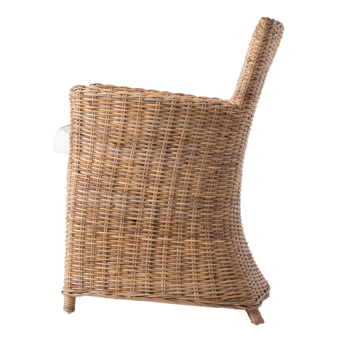 Bonny Coastal Rattan Dining Chair with Cushion
