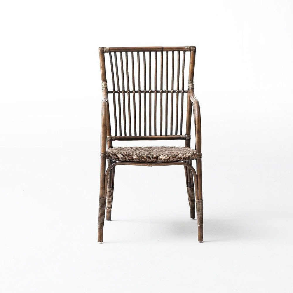 Dana Coastal Woven Wicker Chair