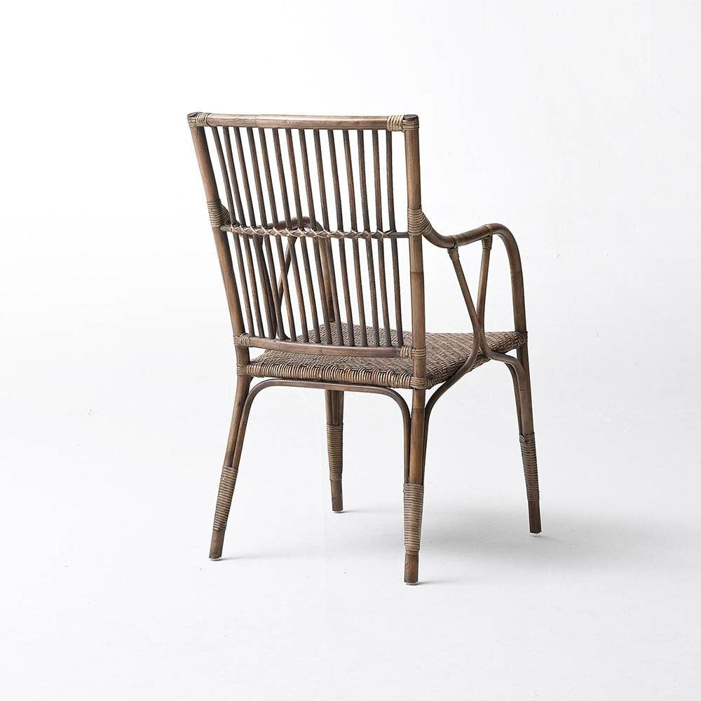 Dana Coastal Woven Wicker Chair