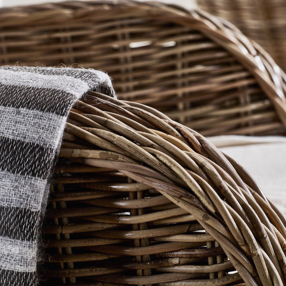 Cathy Coastal Wicker Accent Chair