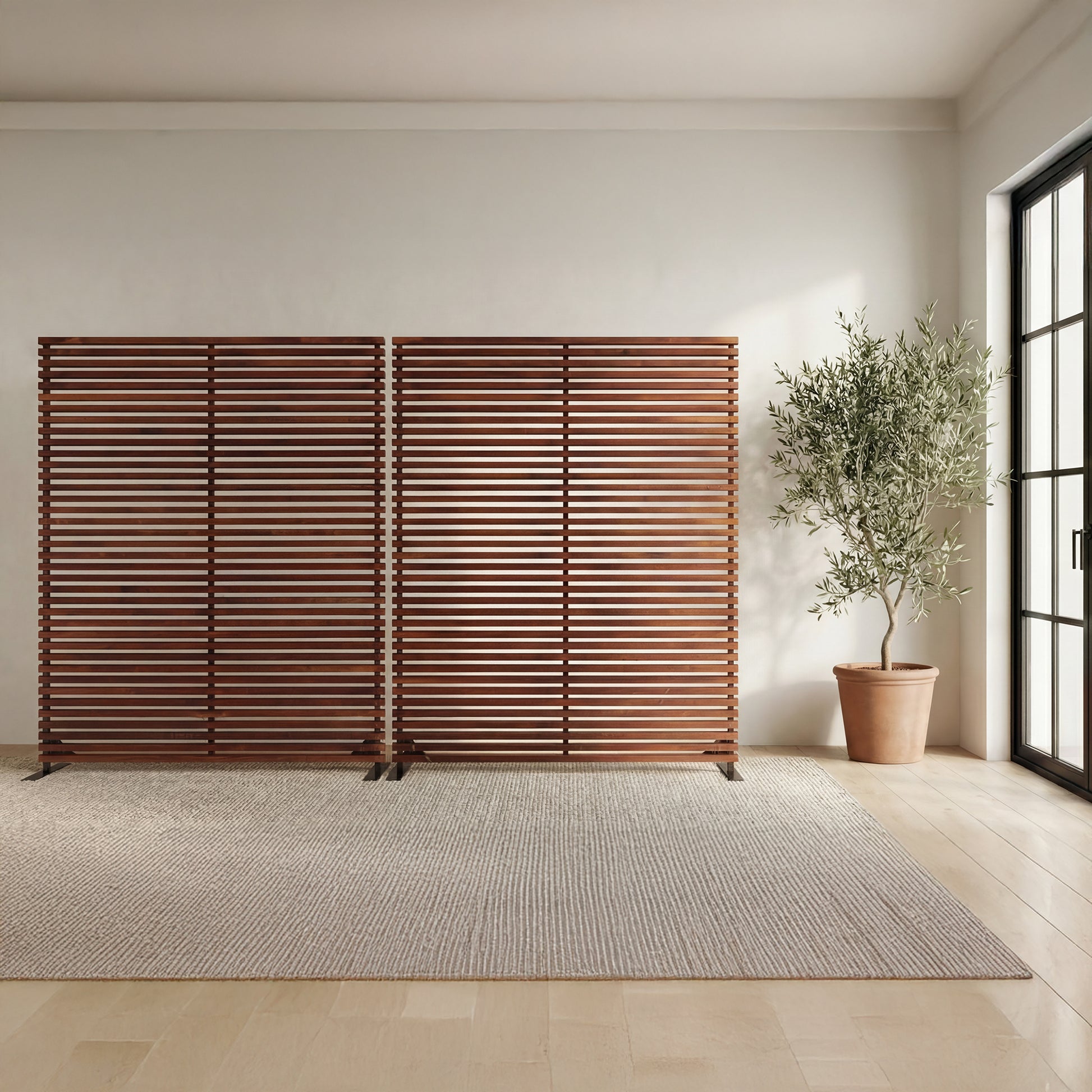Damani Screen Brown by Moe's Home Collection - view 5