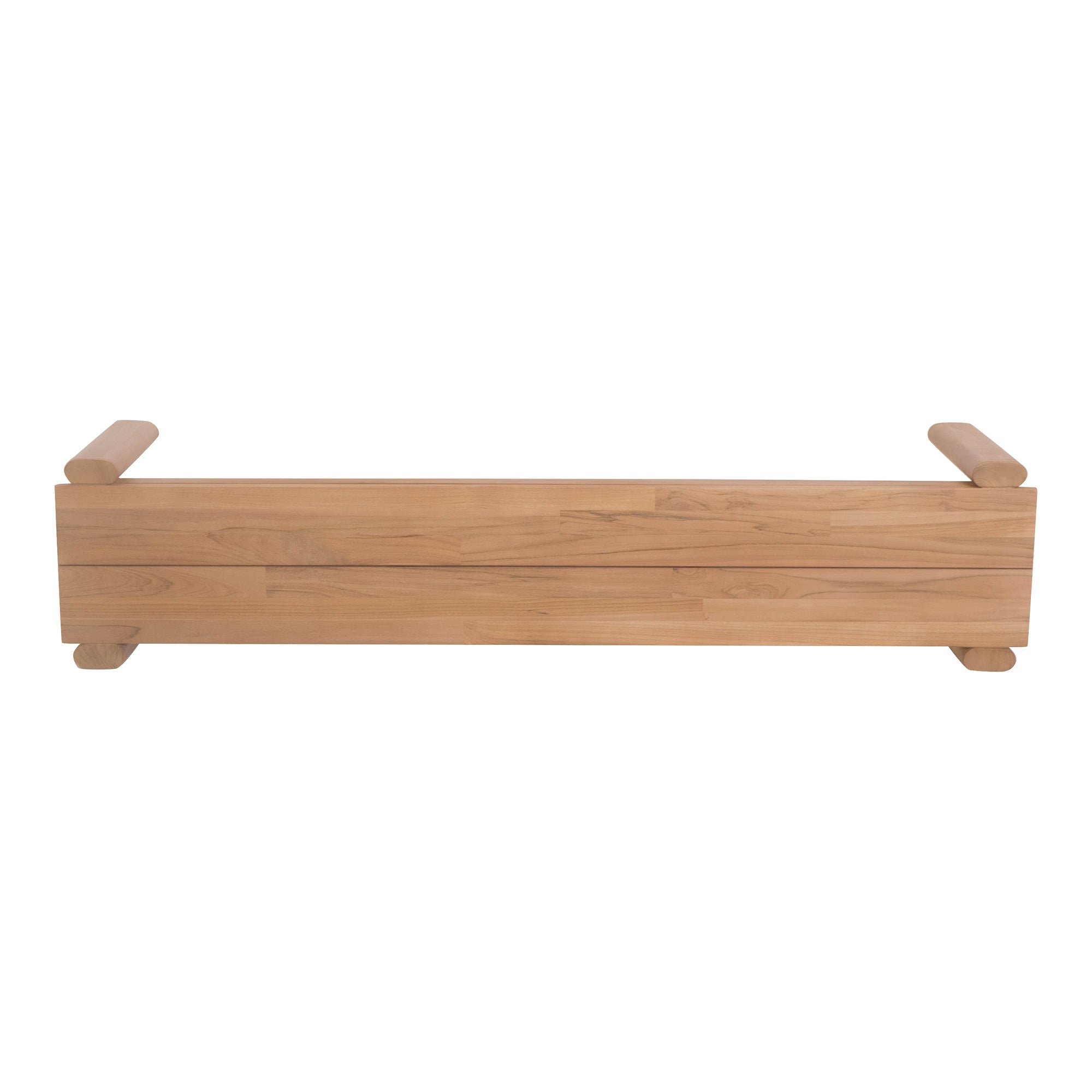 Tempo Outdoor Dining Bench Natural by Moe's Home Collection - view 3