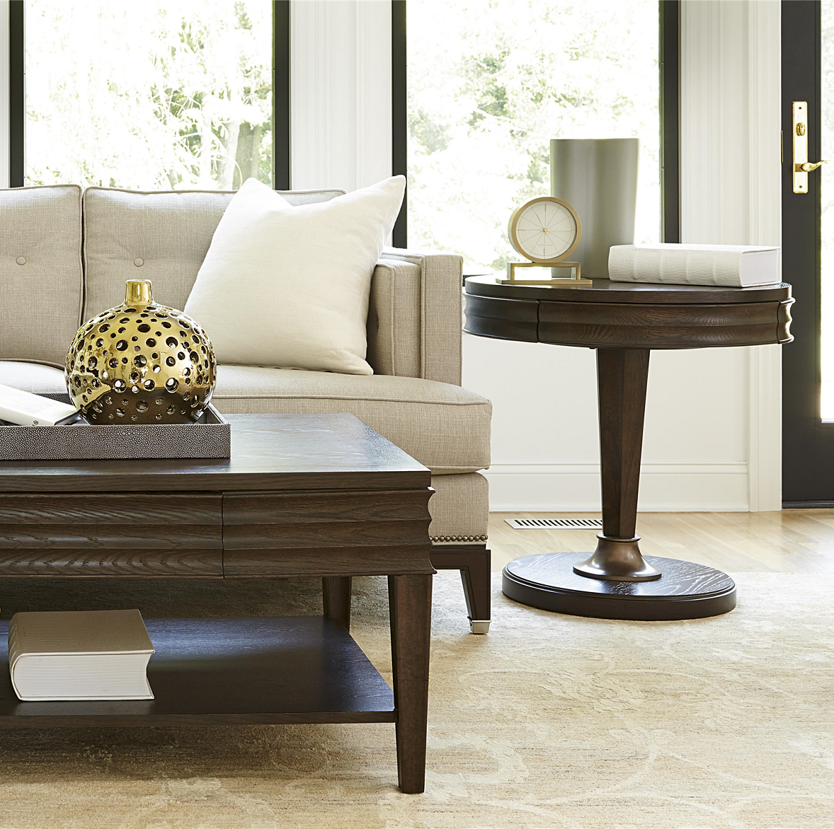 Universal Furniture California Round End Table