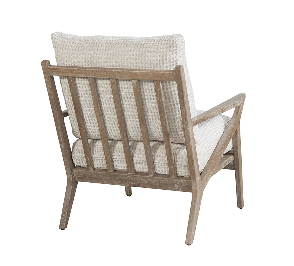 Carmel Chair in Solo Parchment (Performance Fabric)