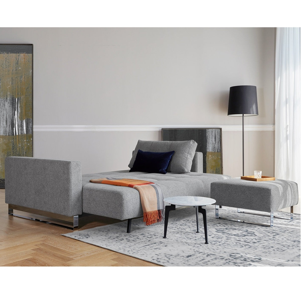 Cassius Deluxe Excess Lounger Sleeper Sofa Bed