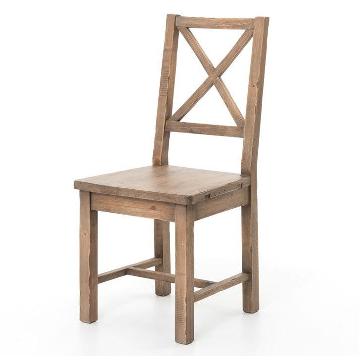 Coastal Rustic Solid Wood Dining Room Chair