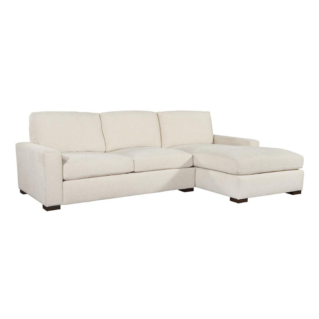 Cody Sectional 2pc LAF Loveseat / RAF Chaise in Cumberland Cream