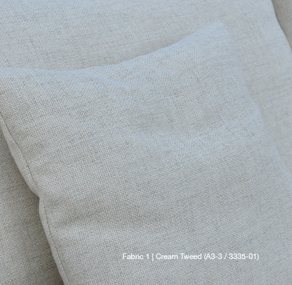 Soho Concept Simena Sectional Sofa  CREAM TWEED