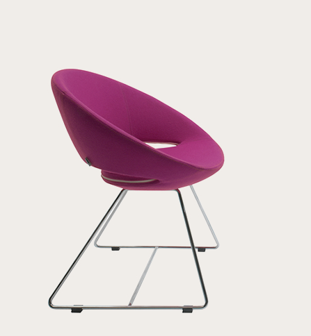 Crescent Wire Dining Chair