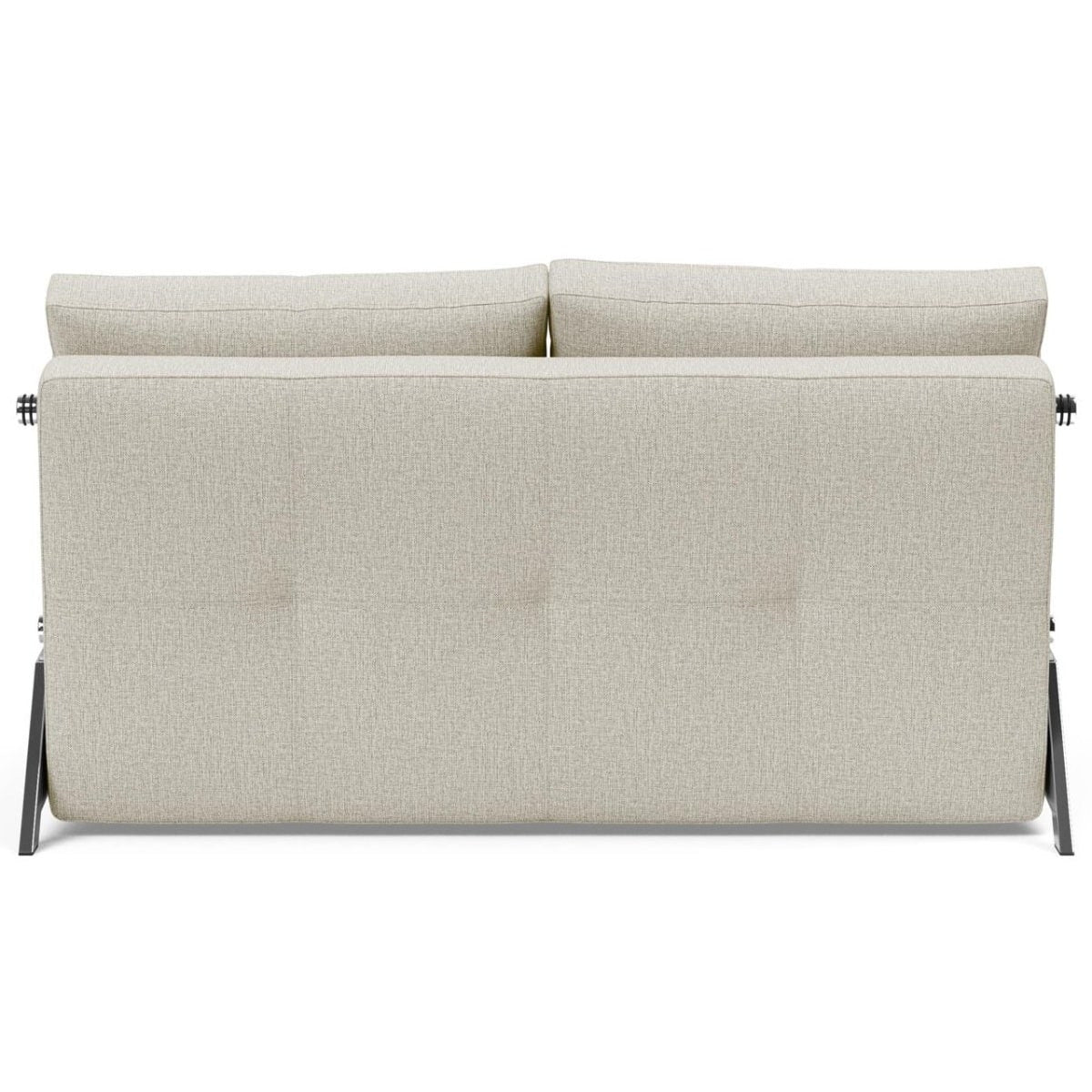 Cubed Full Size Sleeper Sofa Bed With Chrome legs