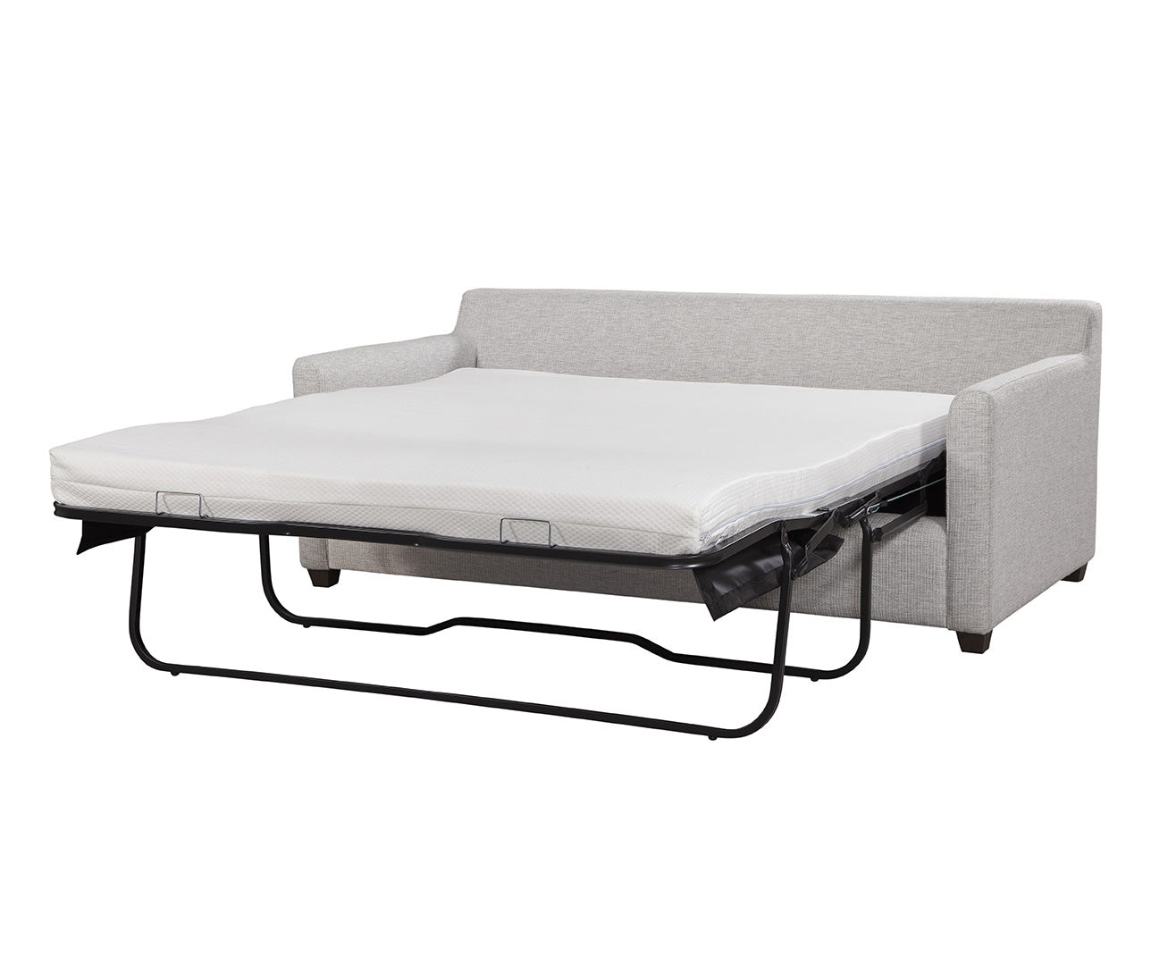 Curry Queen Sleeper Non-Slipcovered Sofa in Hearth Nickel