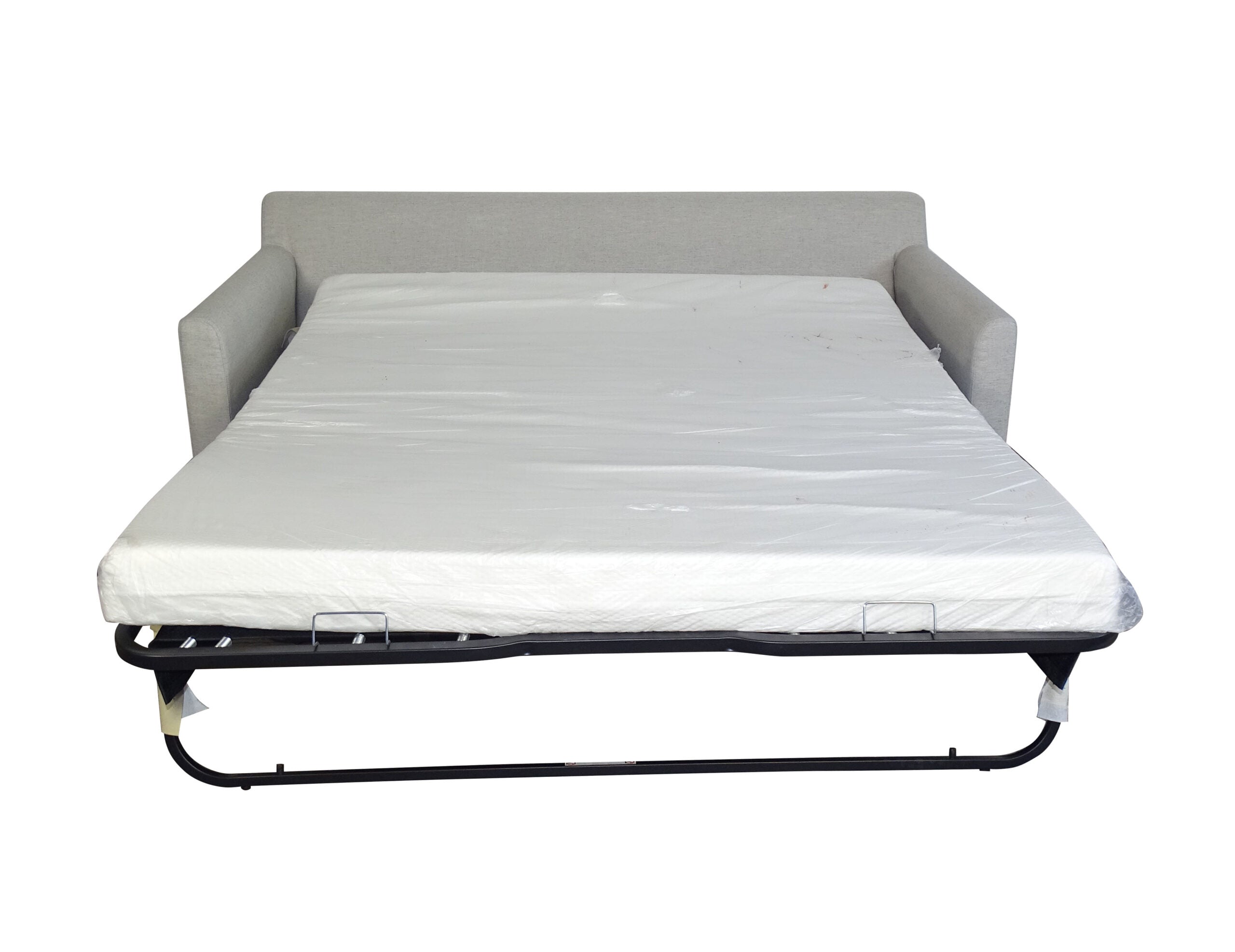 Curry Queen Sleeper Non-Slipcovered Sofa in Walden Natural