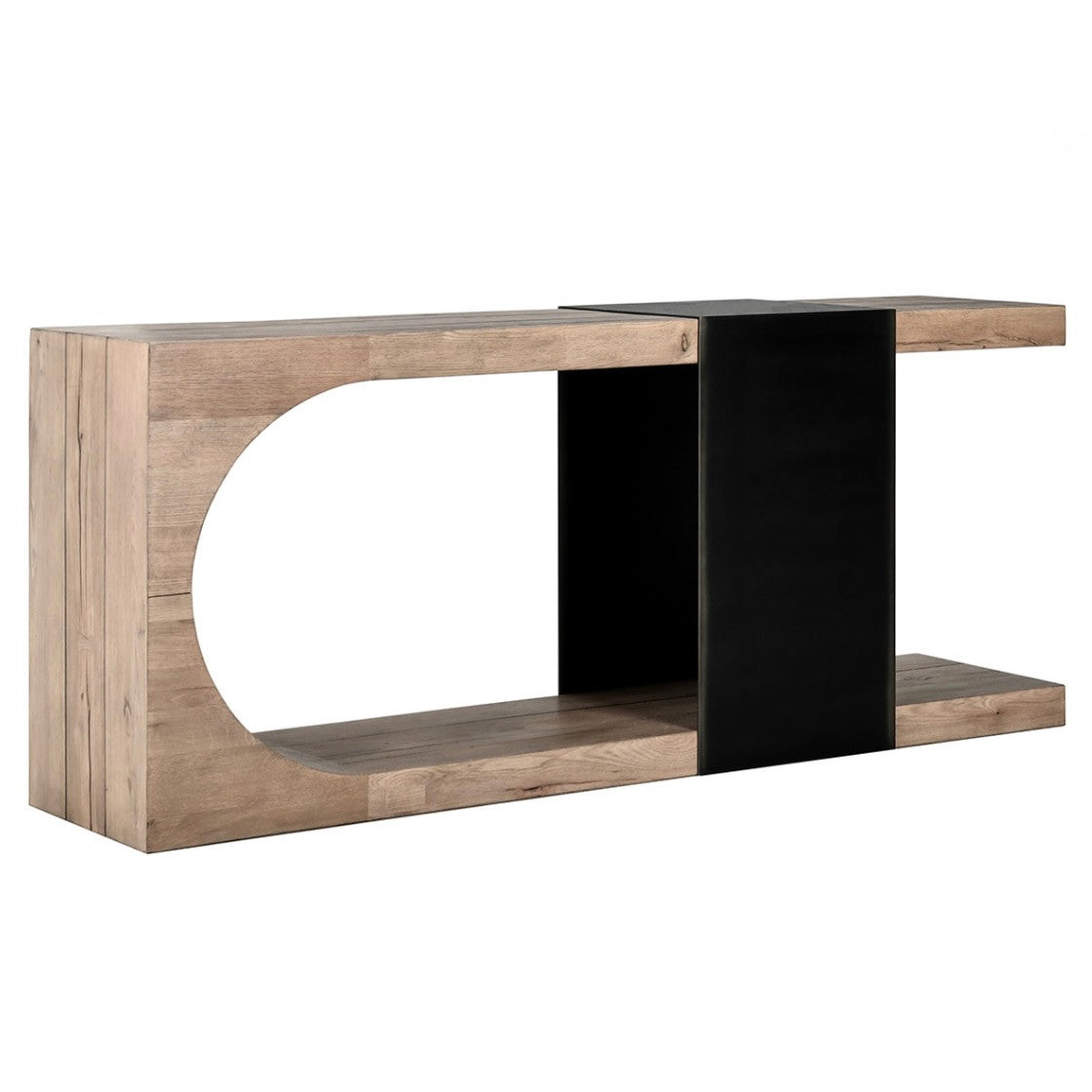 Danica 72" Reclaimed Wood and Iron Console Table