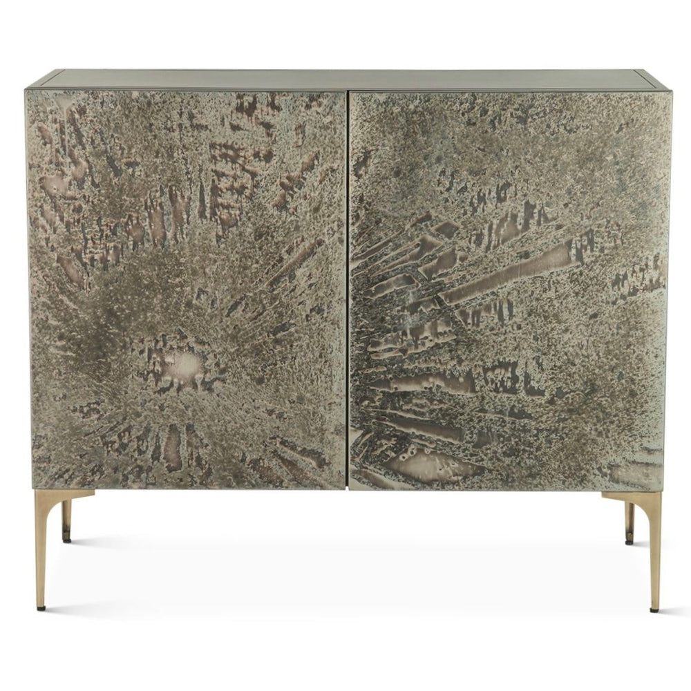 Mojave 41" Two Door Buffet in Desert Patina with Brass Base