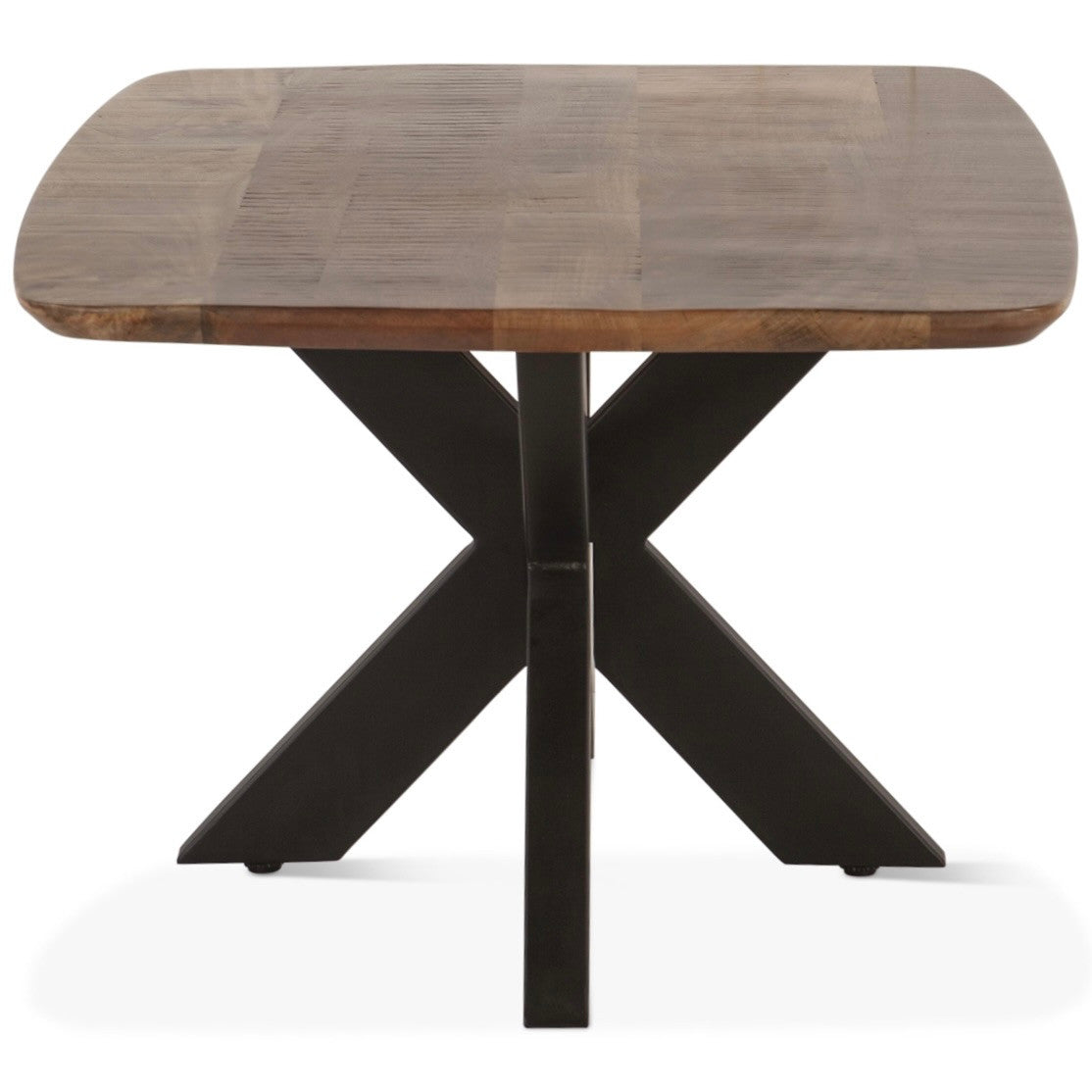 Rapallo Mango Wood and Iron Coffee Table Natural 46"