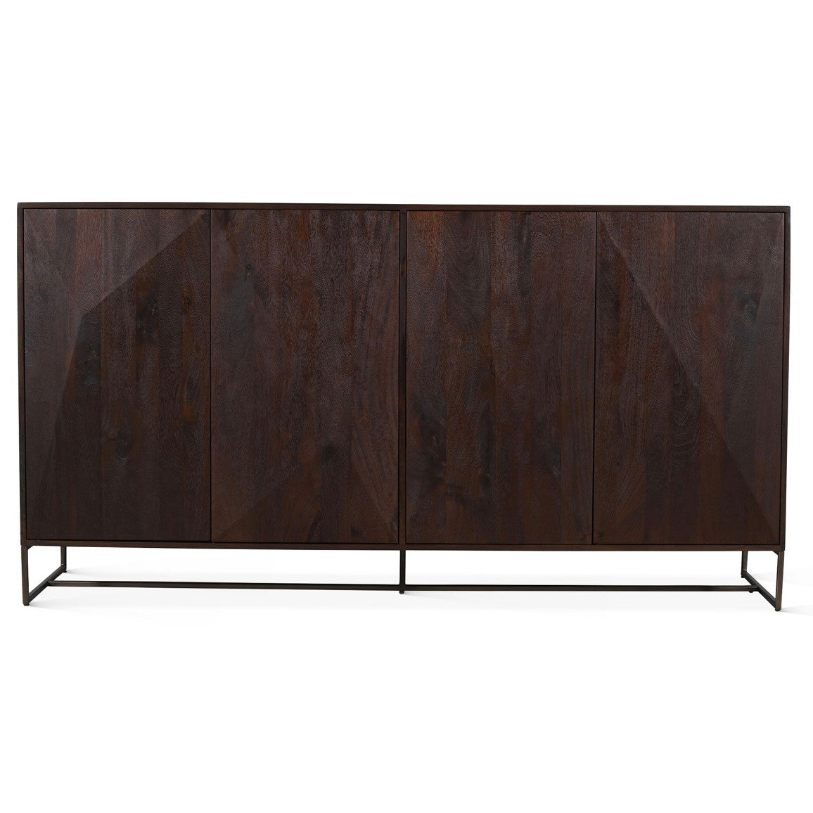 Cambridge Mango Wood Sideboard in Walnut 76"
