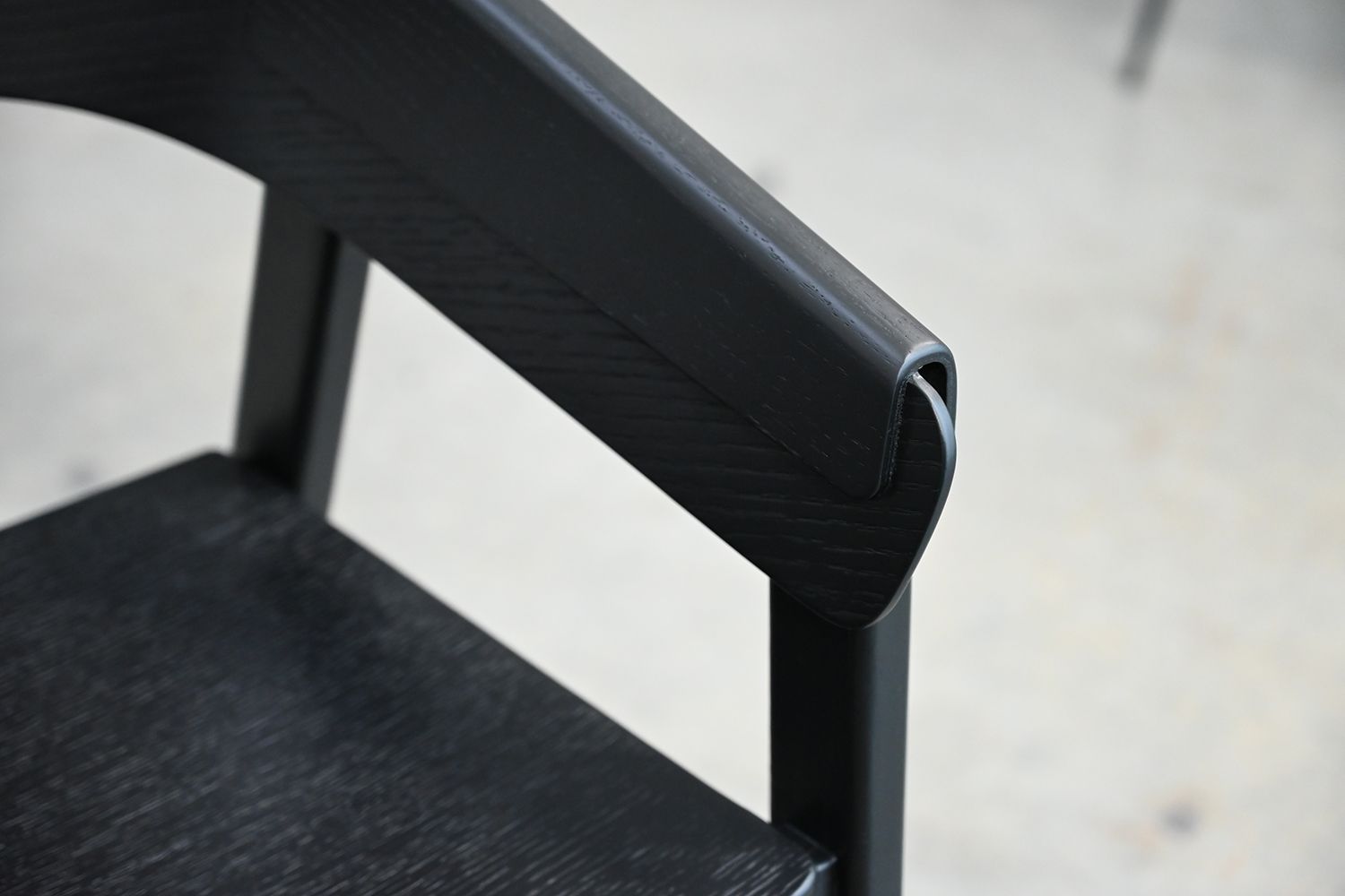 ALF Dining Armchair in Black