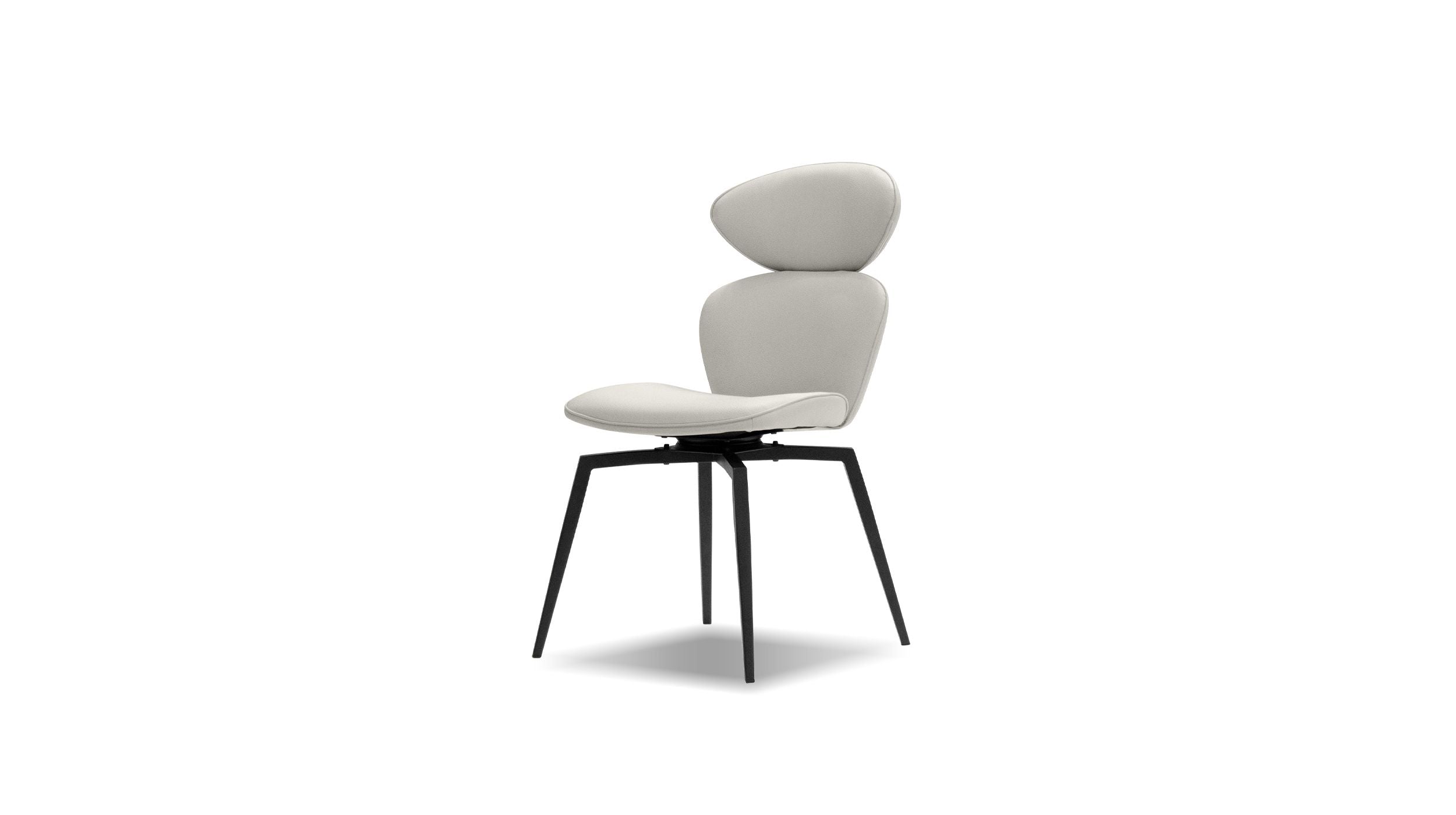 ANTLER Dining Chair Swivel Biscotti