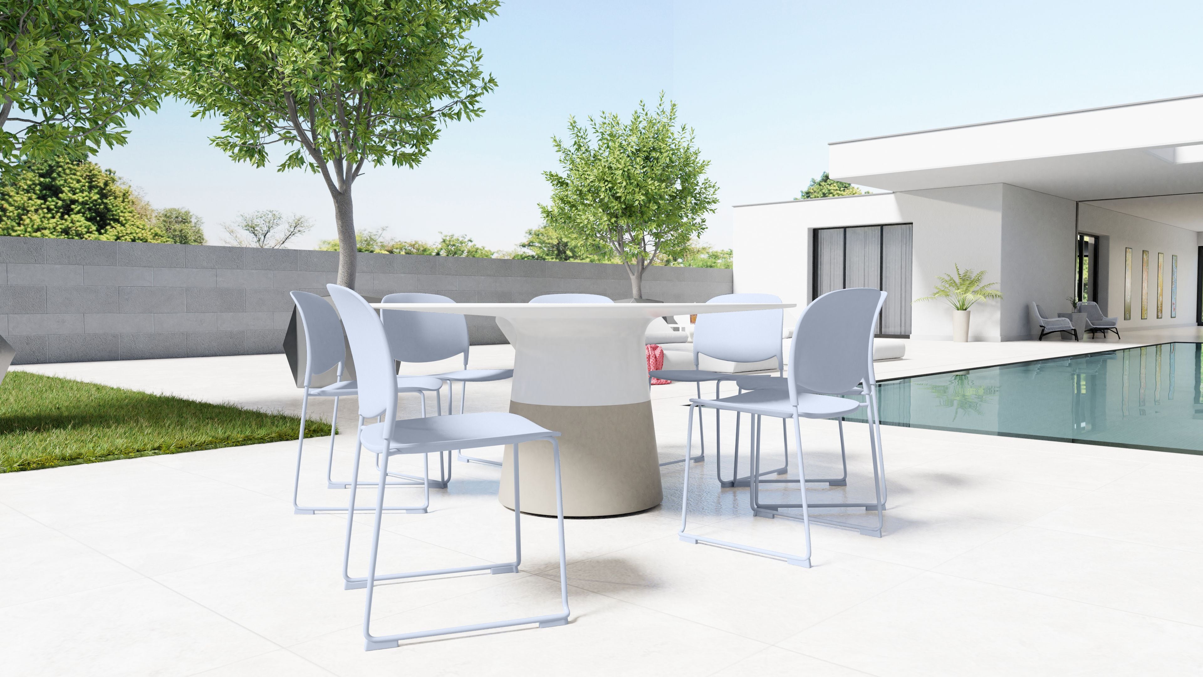 Pringle Dining Chair Stackable