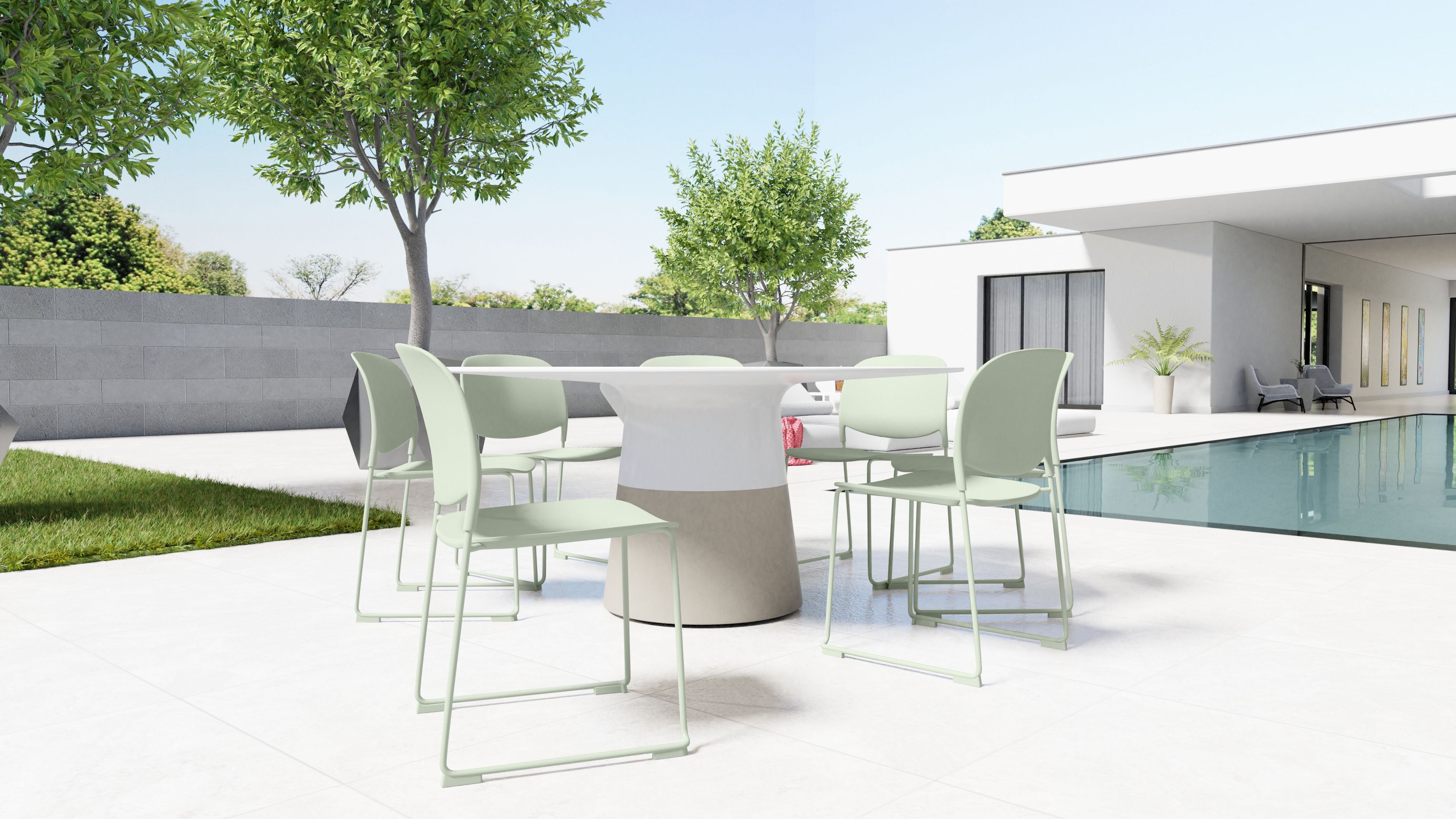 Pringle Dining Chair Stackable