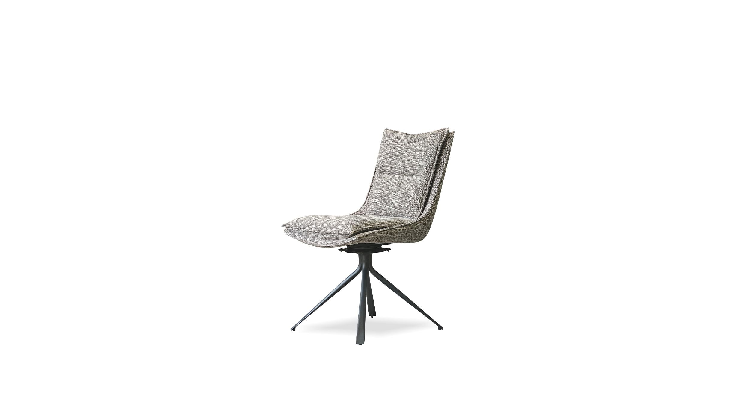 Puccini Swivel  Dining Chair  Chacha Chocolate