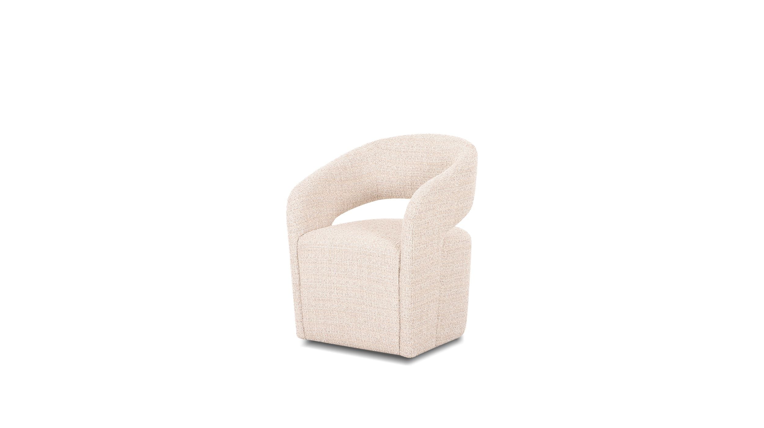 Saint Dining Chair with Castors