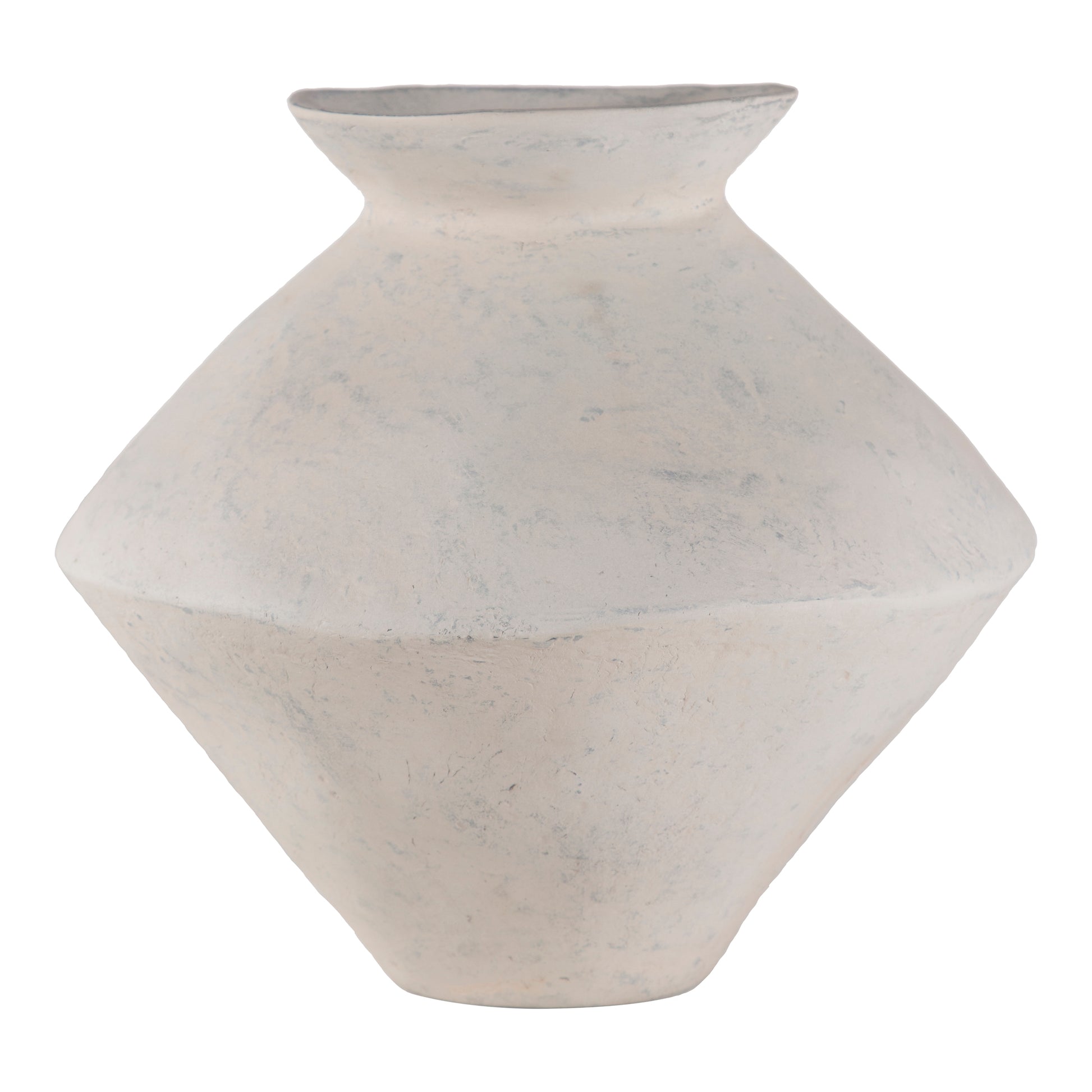 Raja Medium Decorative Vessel White by Moe's Home Collection - view 2
