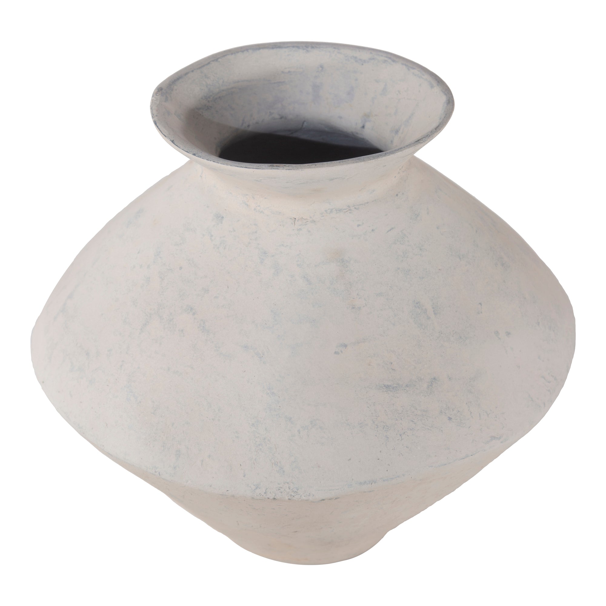 Raja Medium Decorative Vessel White by Moe's Home Collection - view 4