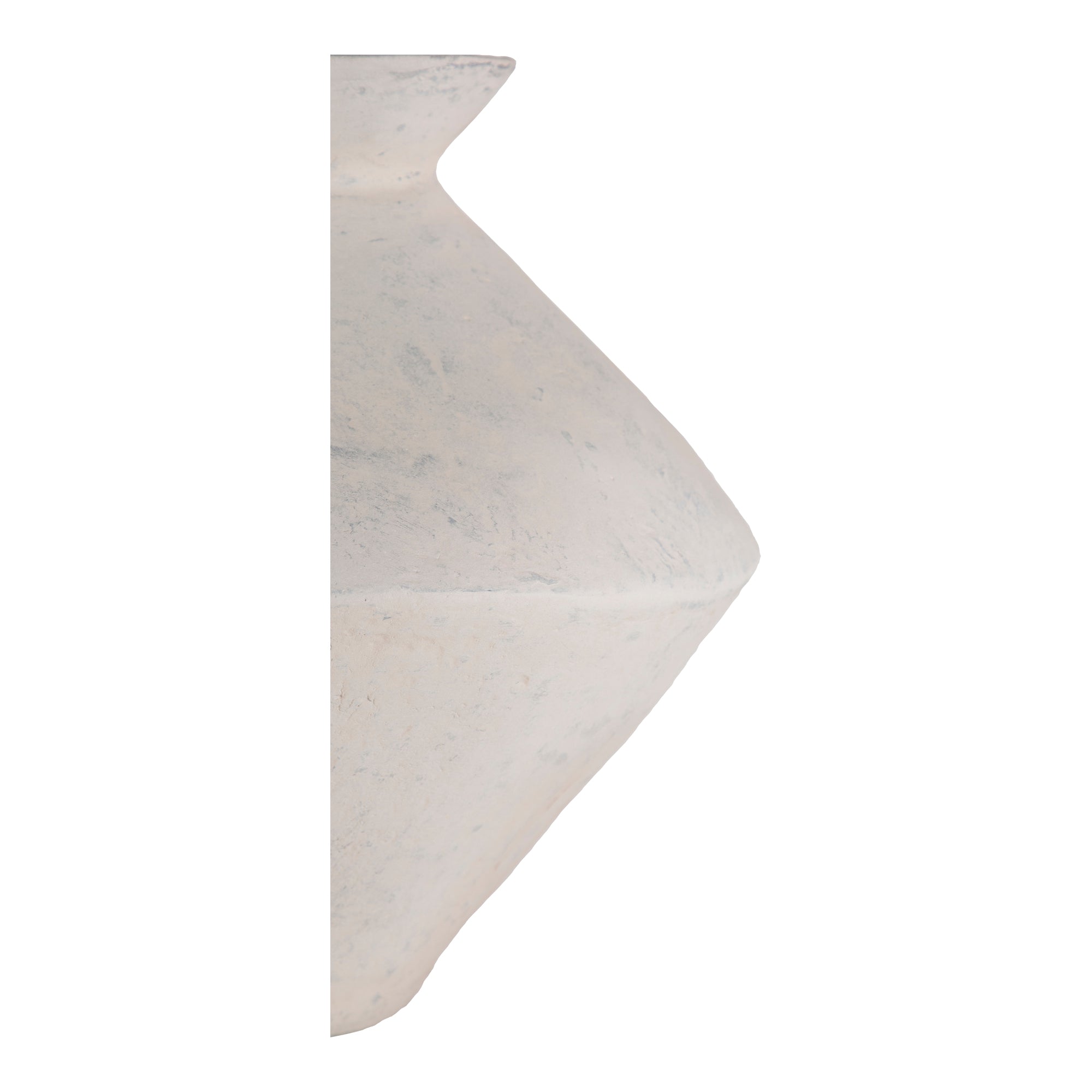 Raja Medium Decorative Vessel White by Moe's Home Collection - view 5