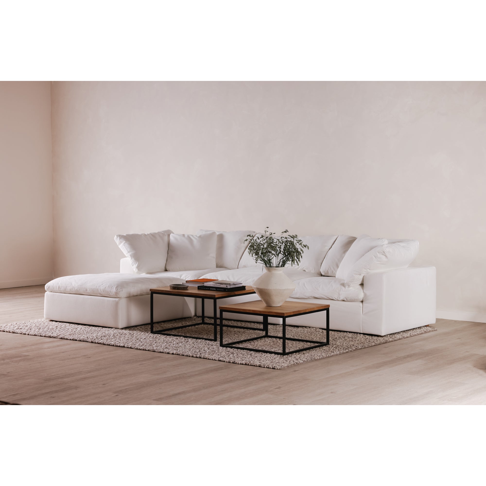 Raja Medium Decorative Vessel White by Moe's Home Collection - view 12