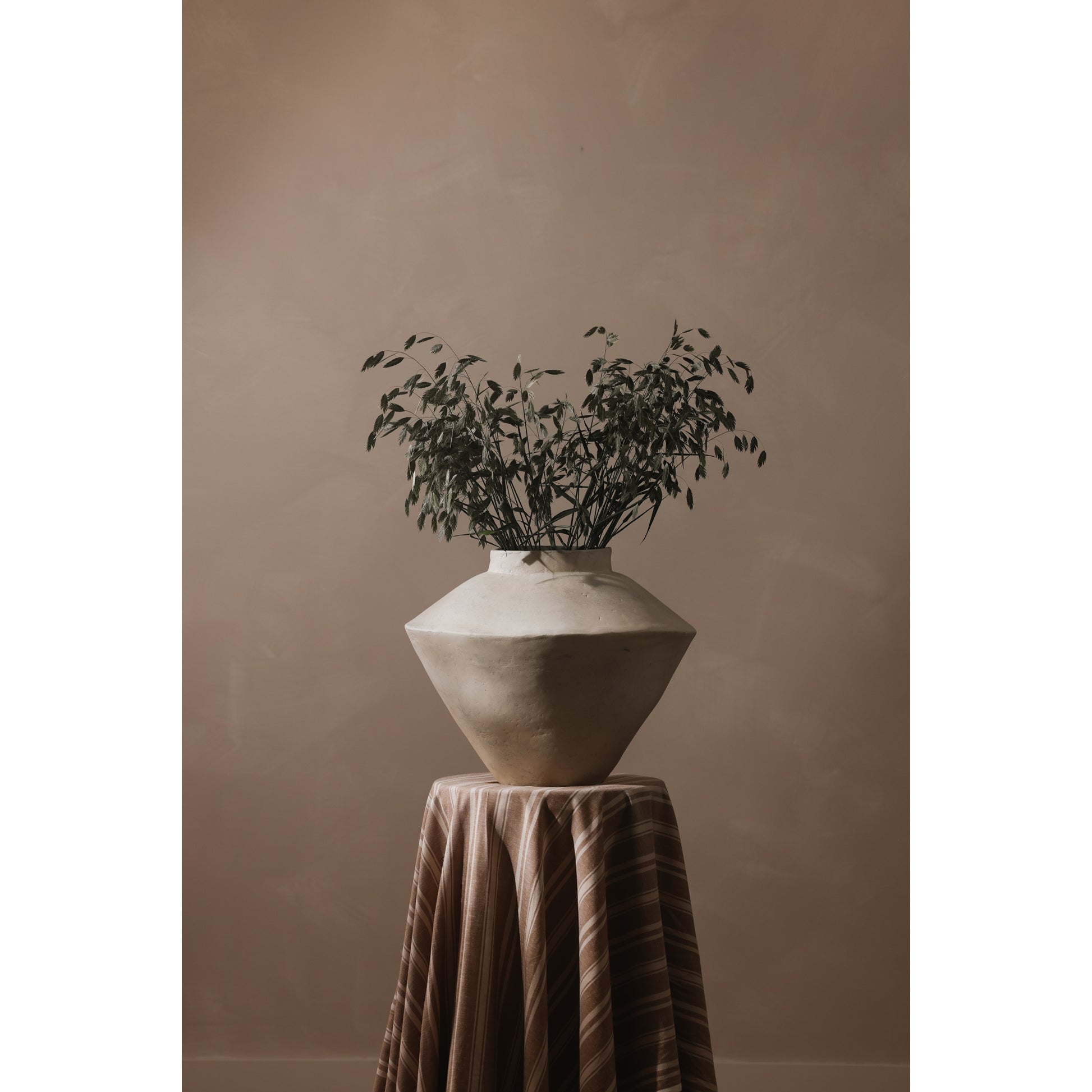 Raja Large Decorative Vessel Beige by Moe's Home Collection - view 6