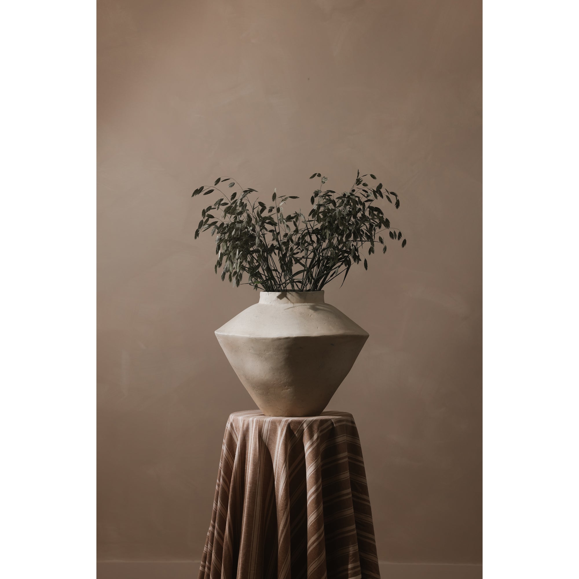 Raja Large Decorative Vessel Beige by Moe's Home Collection - view 6