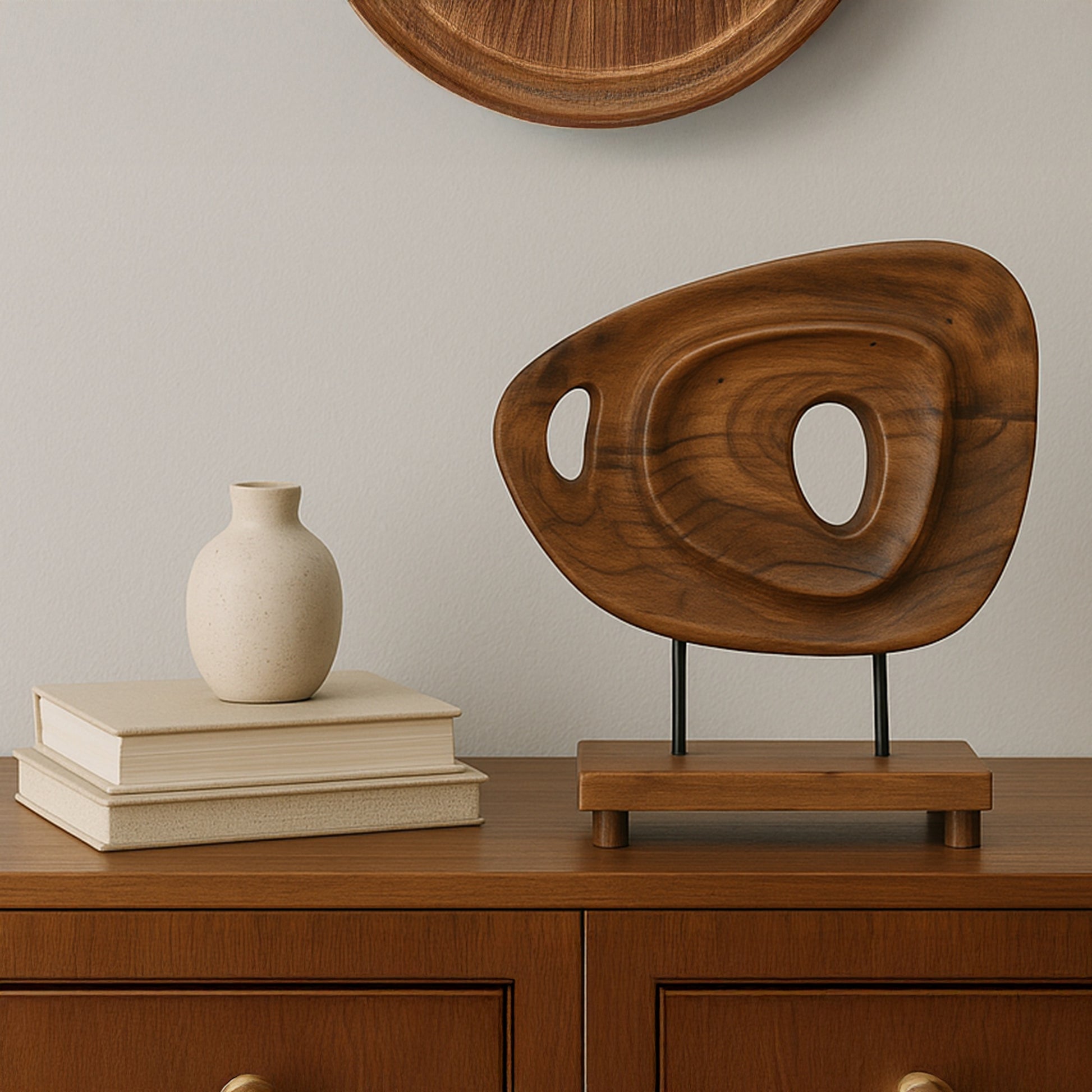 Saddler Sculpture Natural Acacia by Moe's Home Collection - view 2