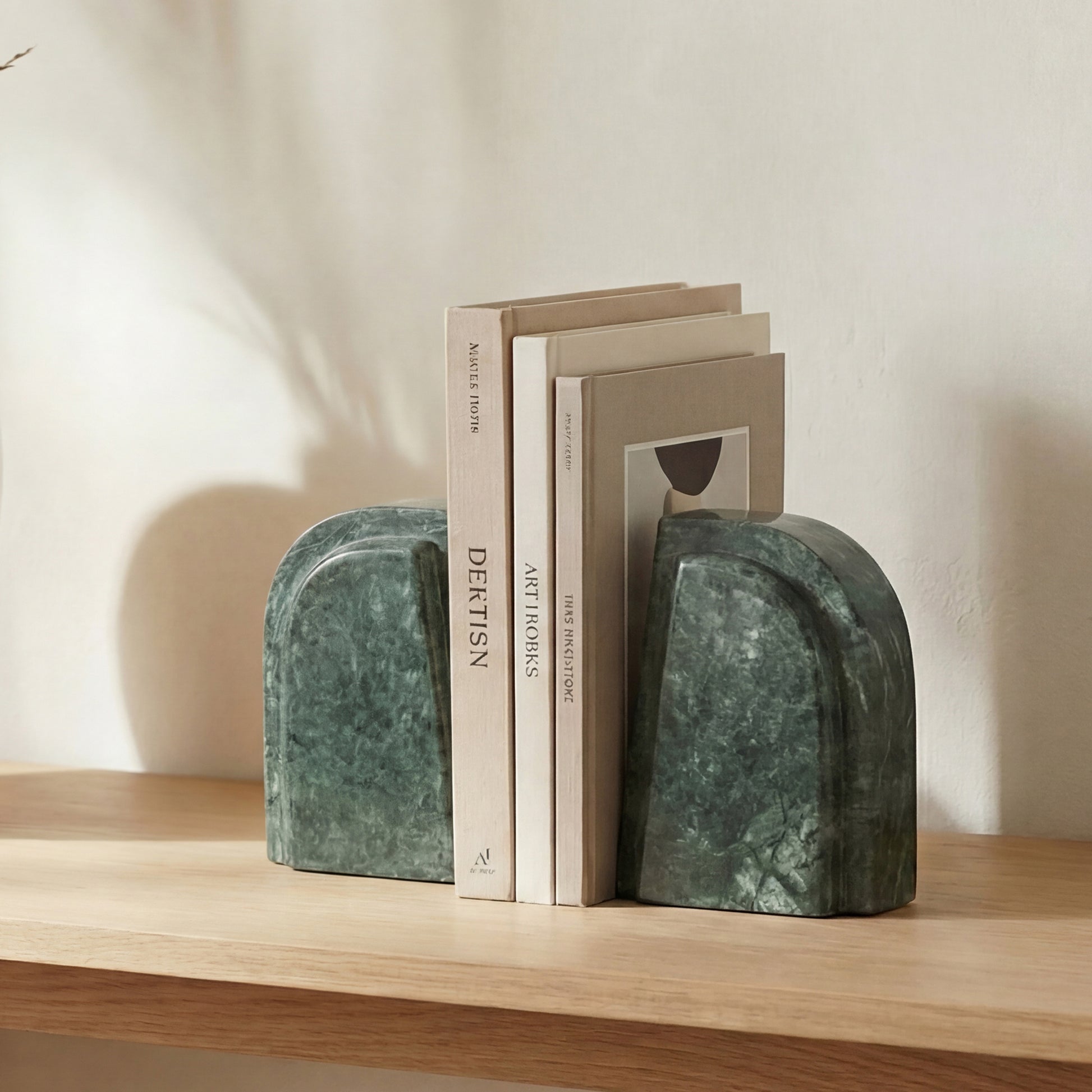 Zane Marble Bookends-Set Of 2 by Moe's Home Collection - view 2
