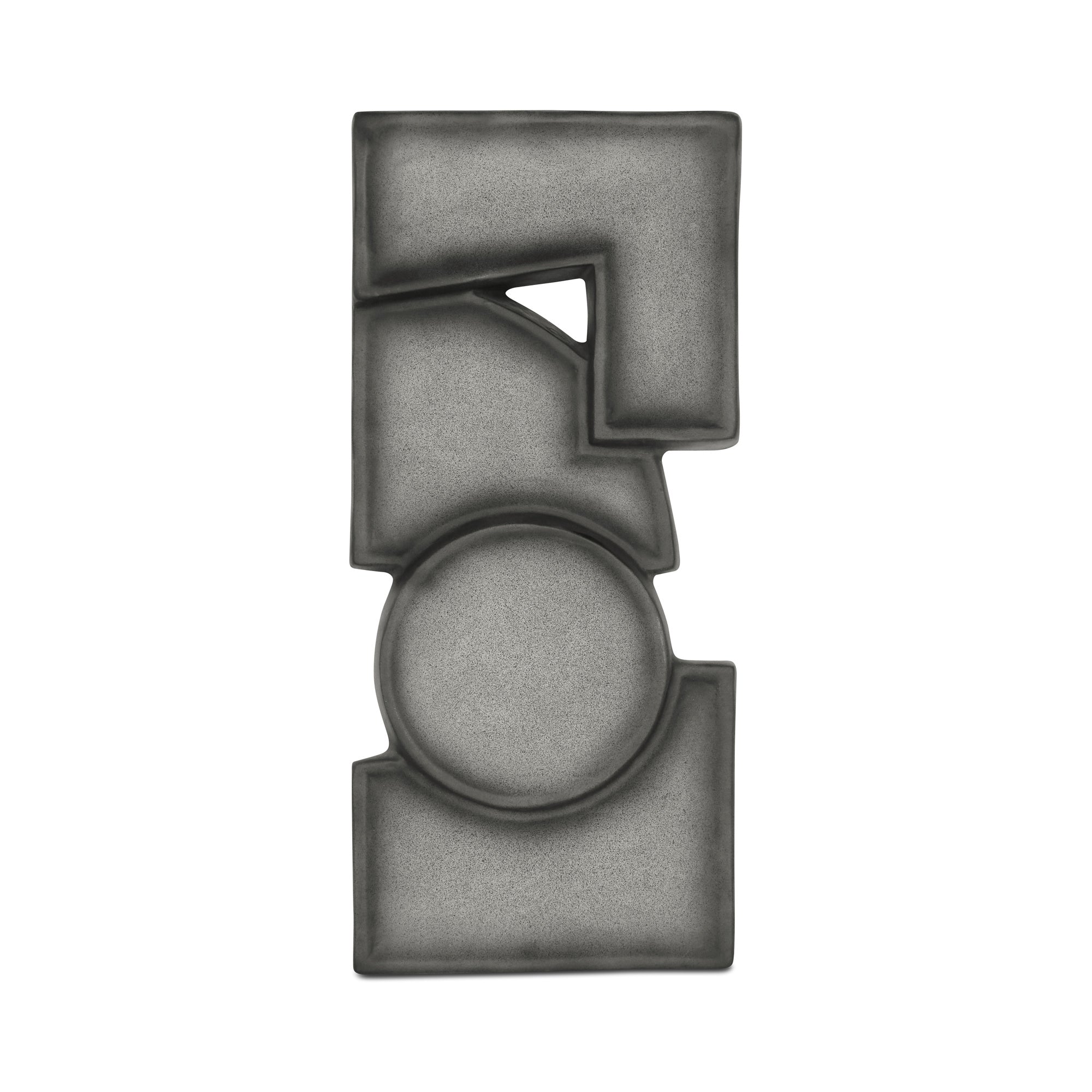 Teo Wall Sculpture Charcoal by Moe's Home Collection
