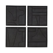 Alva Wall Sculpture-Set Of 4 by Moe's Home Collection