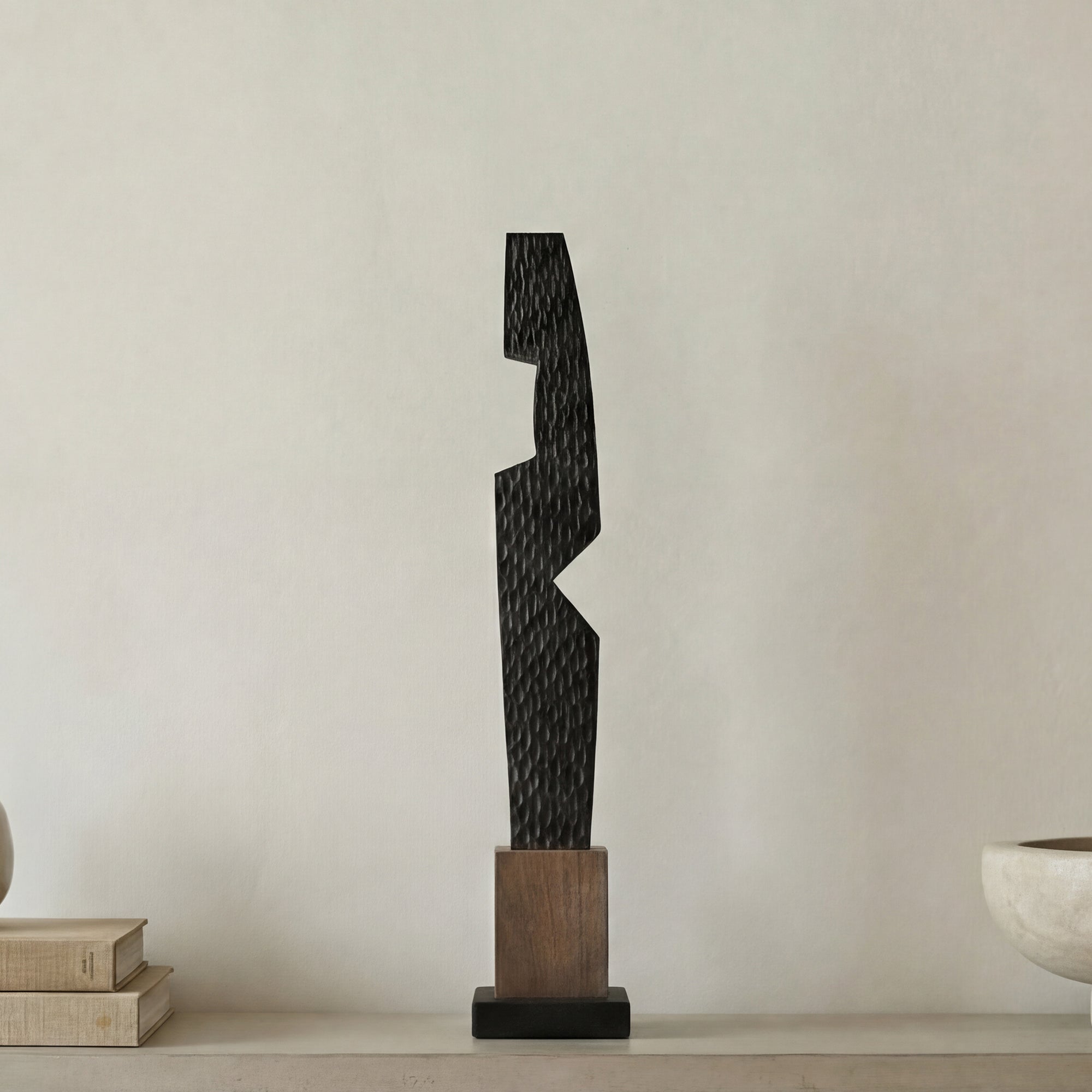 Fenn Sculpture Black by Moe's Home Collection - view 2