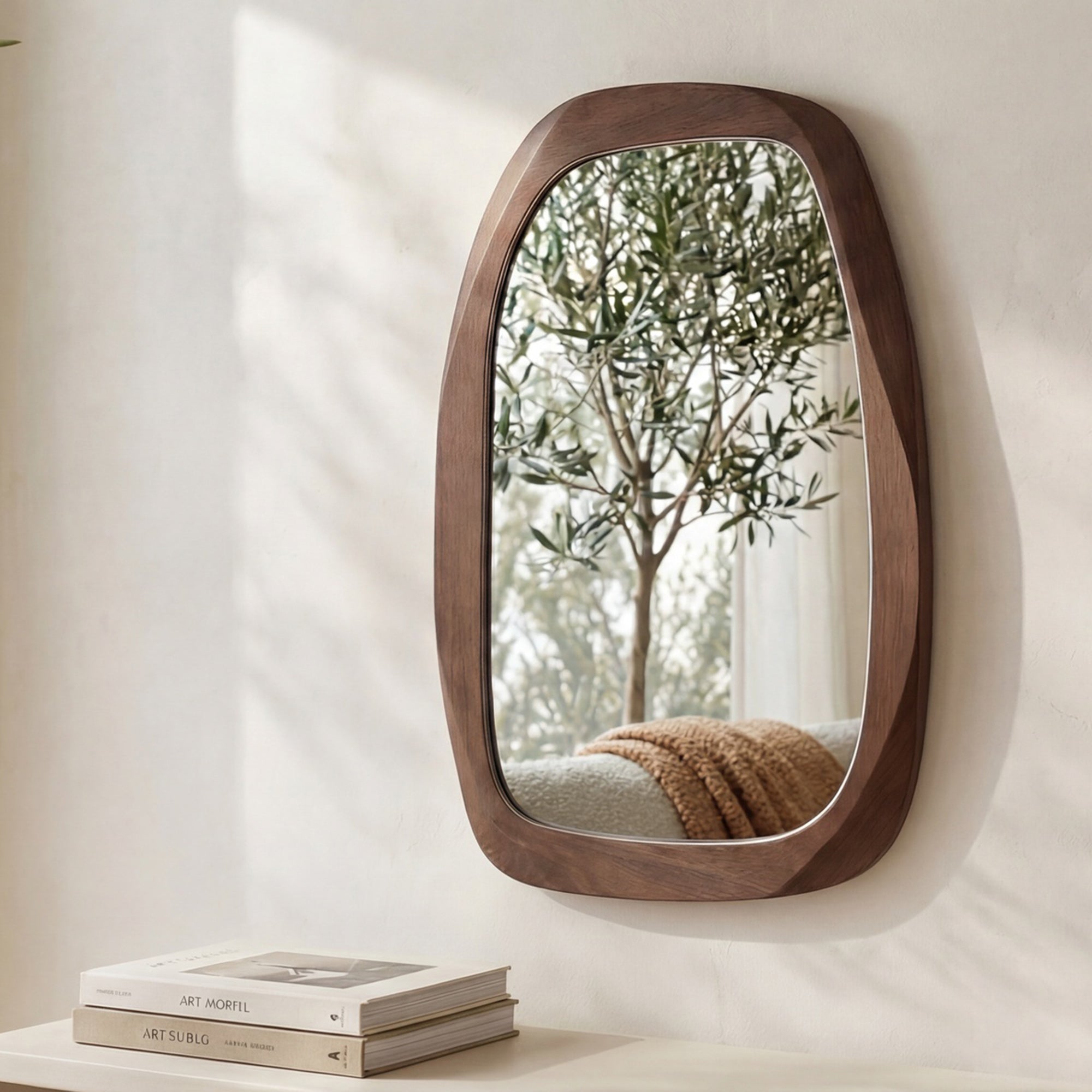 Levi Mirror Brown by Moe's Home Collection - view 2