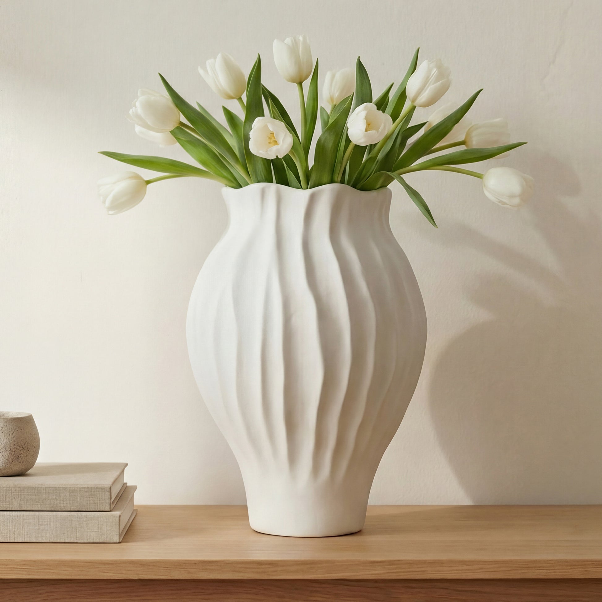 Adria 18In Vessel White by Moe's Home Collection - view 2