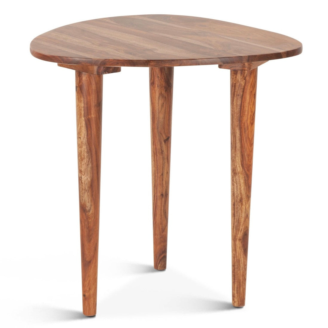 Salem Sheesham Wood Side Table Natural 23"