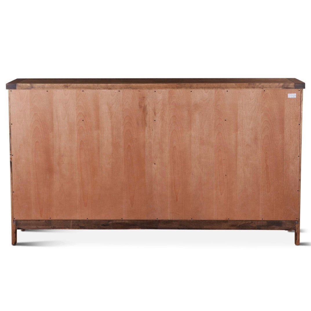 Aspen 72" Solid Wood Buffet Sideboard in Earth