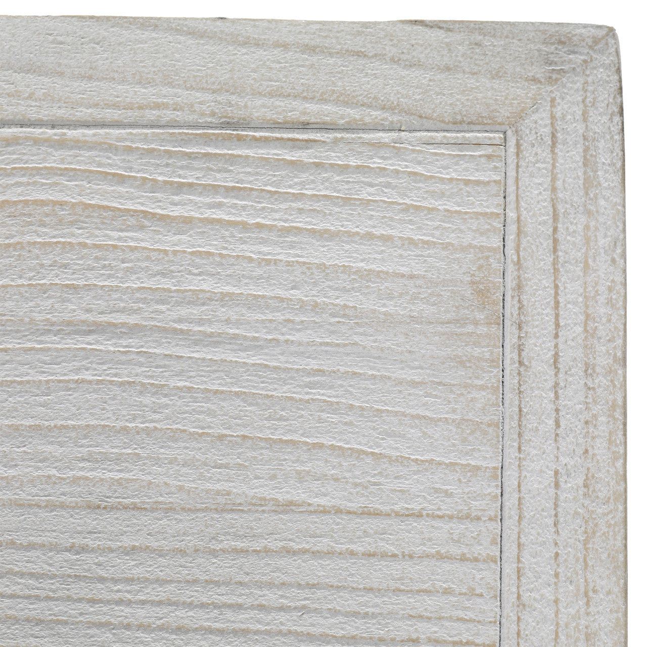 Plaza 79" Whitewashed Pine Wood Sideboard