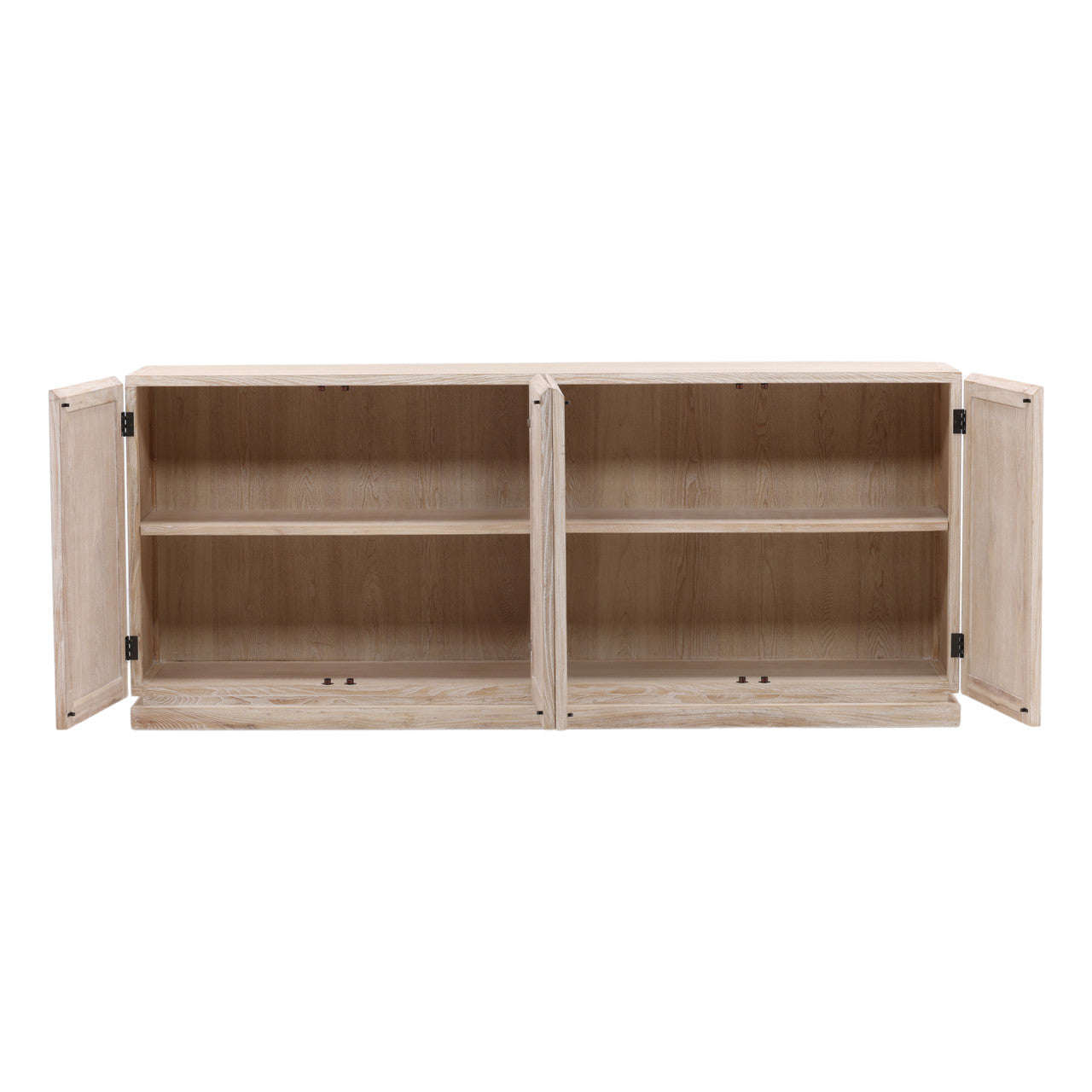 Fordd Whitewashed Elm Wood Sideboard