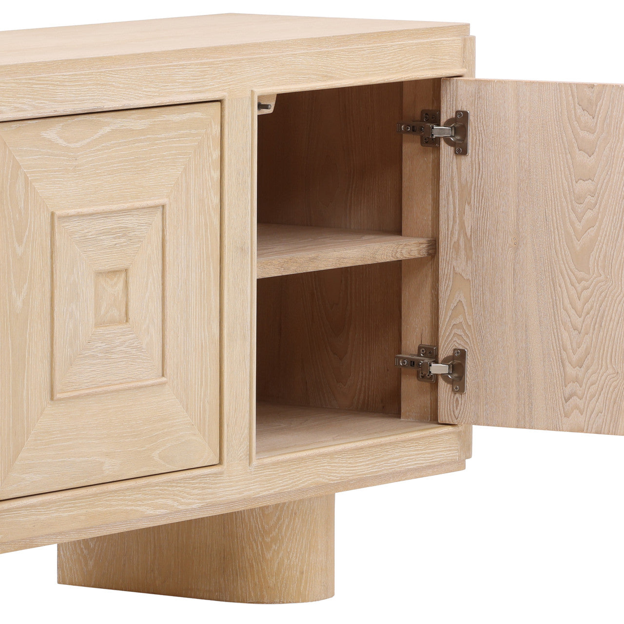 Tennessee Light Natural Oak Wood Sideboard
