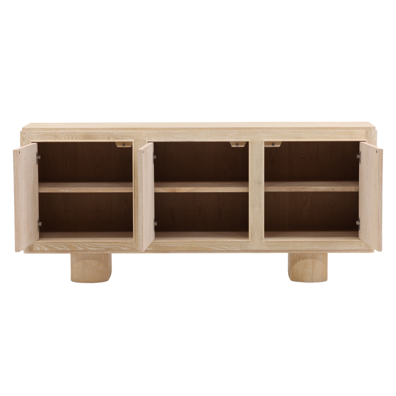 Tennessee Light Natural Oak Wood Sideboard