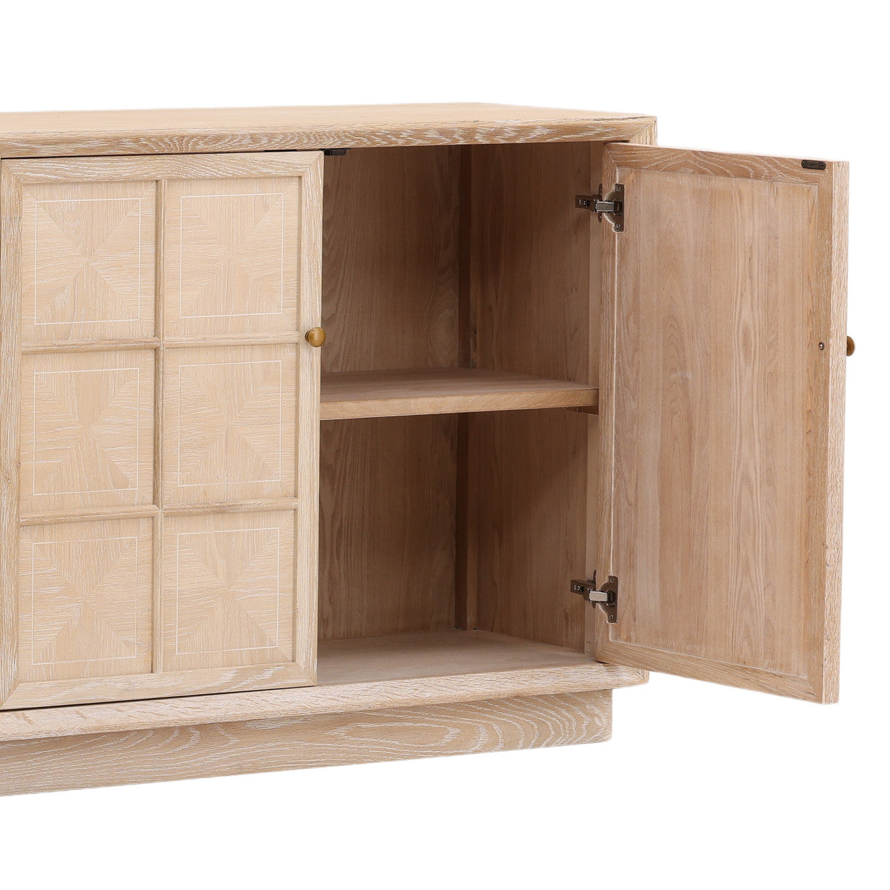 Berto Light Natural Oak Sideboard