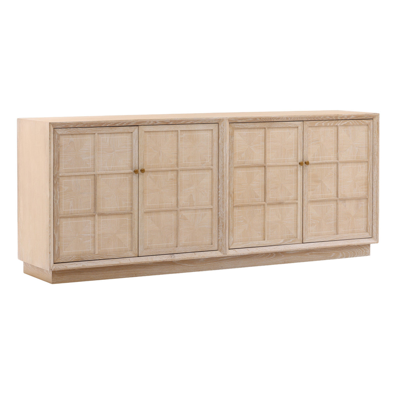 Berto Light Natural Oak Sideboard