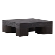 Douglas 47" Dark Brown Mindi Wood Coffee Table