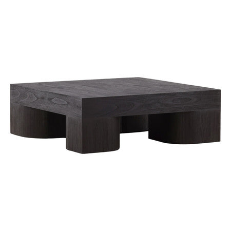 Douglas 47" Dark Brown Mindi Wood Coffee Table
